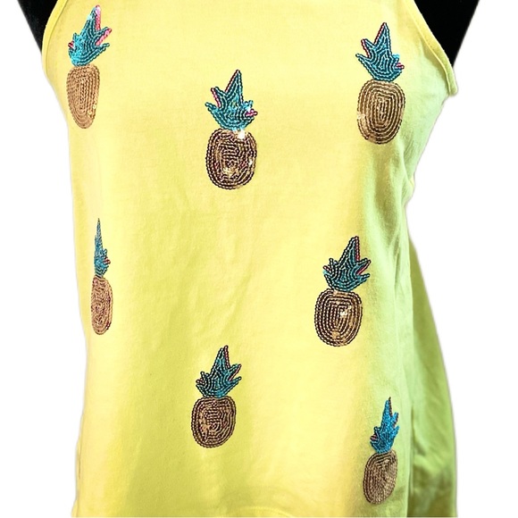 🍍ARIZONA PINEAPPLE SEQUINS TANK TOP🍍 - Picture 3 of 4